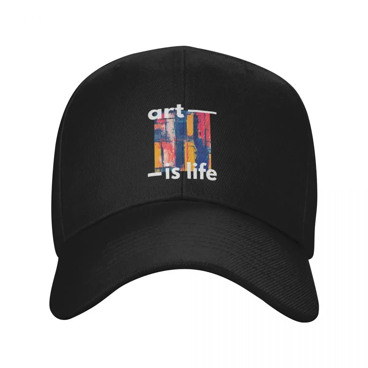 Art is life. Baseball Cap sailor cap for men fashionable designer cap Golf Wear Men Women's
Art is life. Baseball Cap sailor cap for men fashionable designer cap Golf Wear Men Women's
