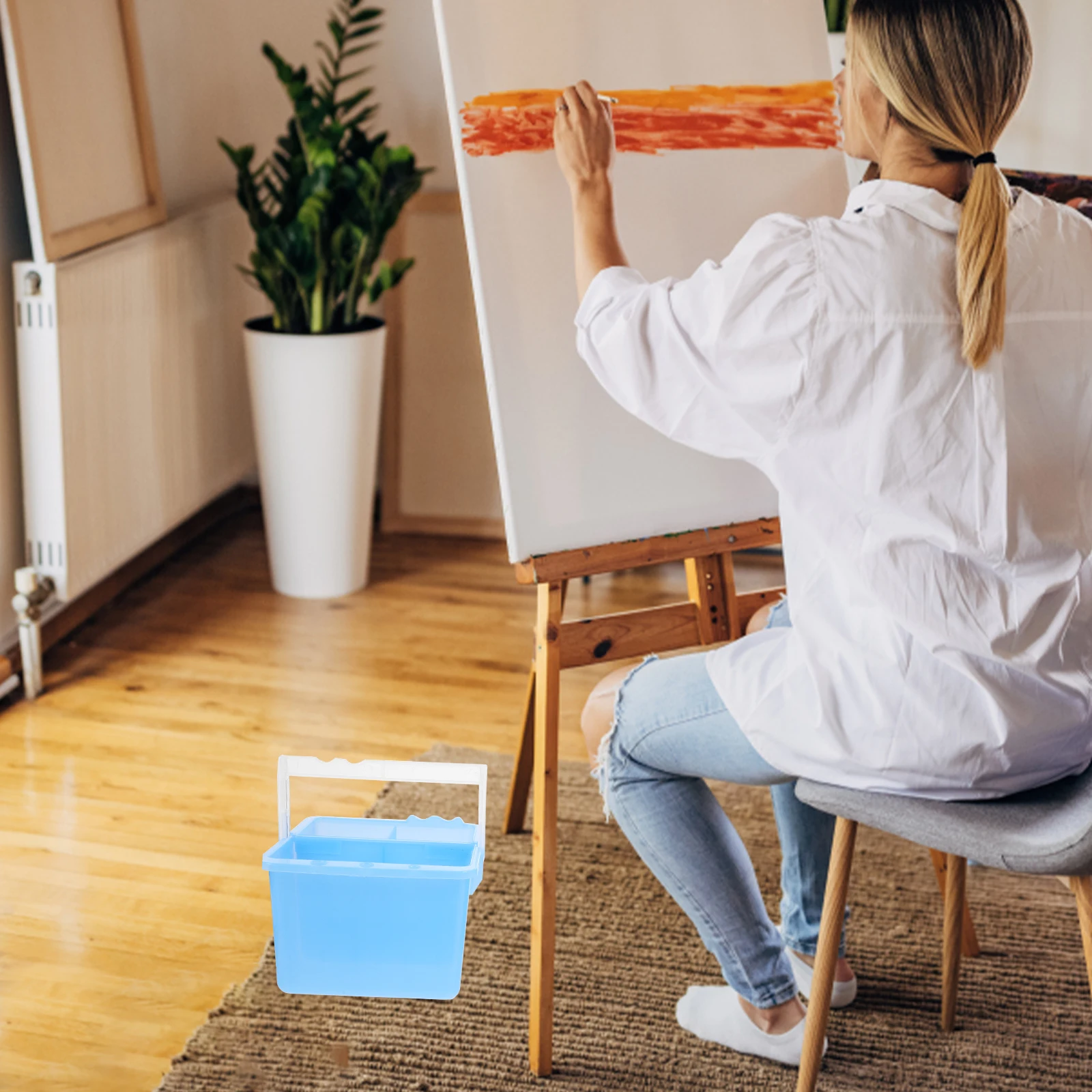 2 Pcs Watercolor Pencil Bucket Paint Brush Wash Pot Cleansing Pp Cleaner Cup Student
2 Pcs Watercolor Pencil Bucket Paint Brush Wash Pot Cleansing Pp Cleaner Cup Student