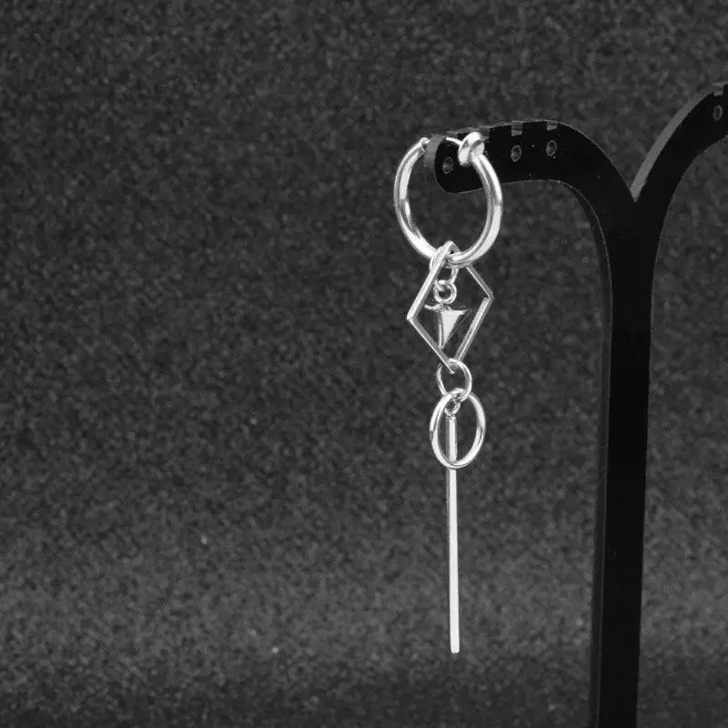 A52E Korean KPOP Stainless Steel Earrings Punk Long Tassel Pendant Earrings
A52E Korean KPOP Stainless Steel Earrings Punk Long Tassel Pendant Earrings