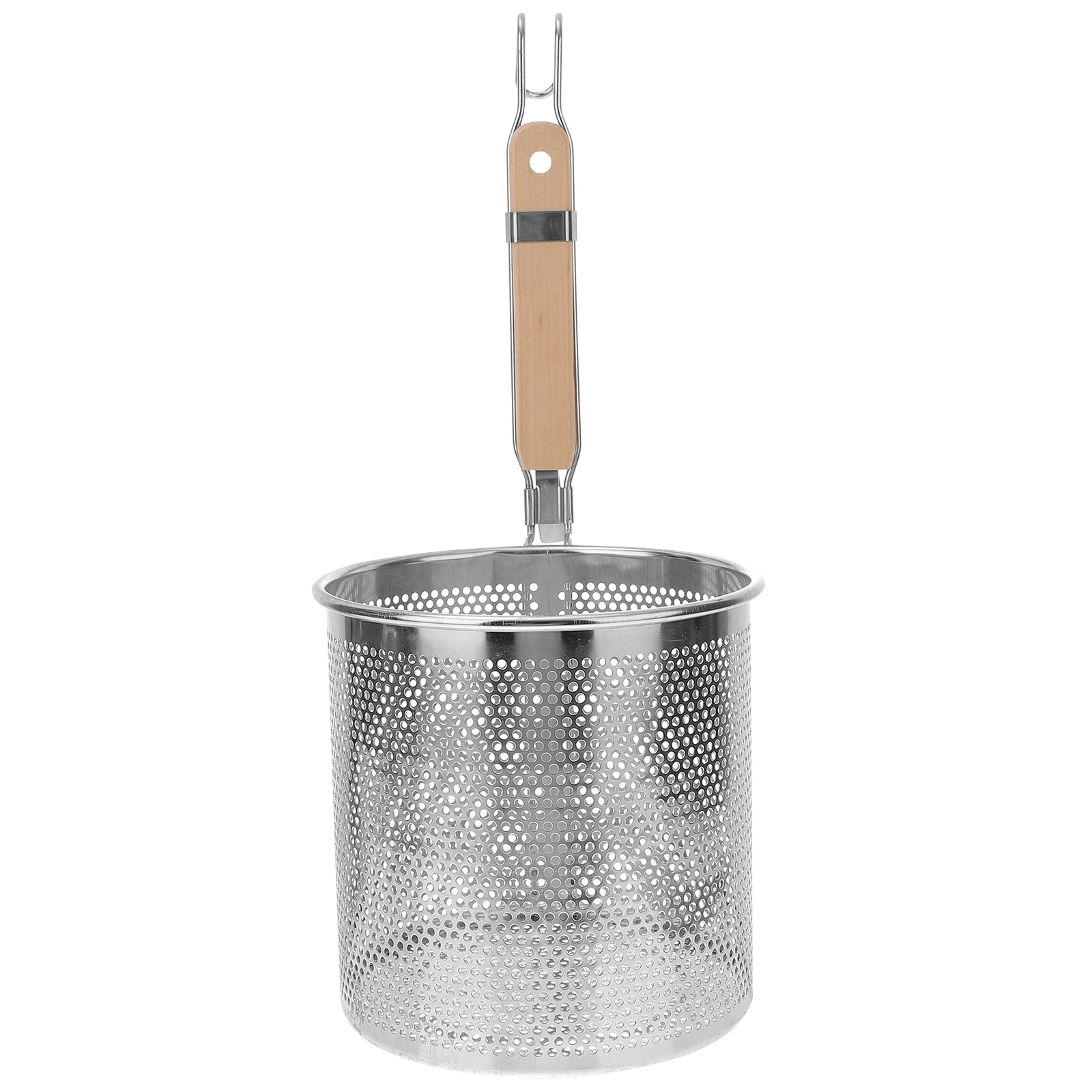 1pc Stainless Steel Wood Handle Strainer Colander Veggie Pasta Kitchen Helper Household Tool Filter Hot Pot Food Fries Meat
1pc Stainless Steel Wood Handle Strainer Colander Veggie Pasta Kitchen Helper Household Tool Filter Hot Pot Food Fries Meat