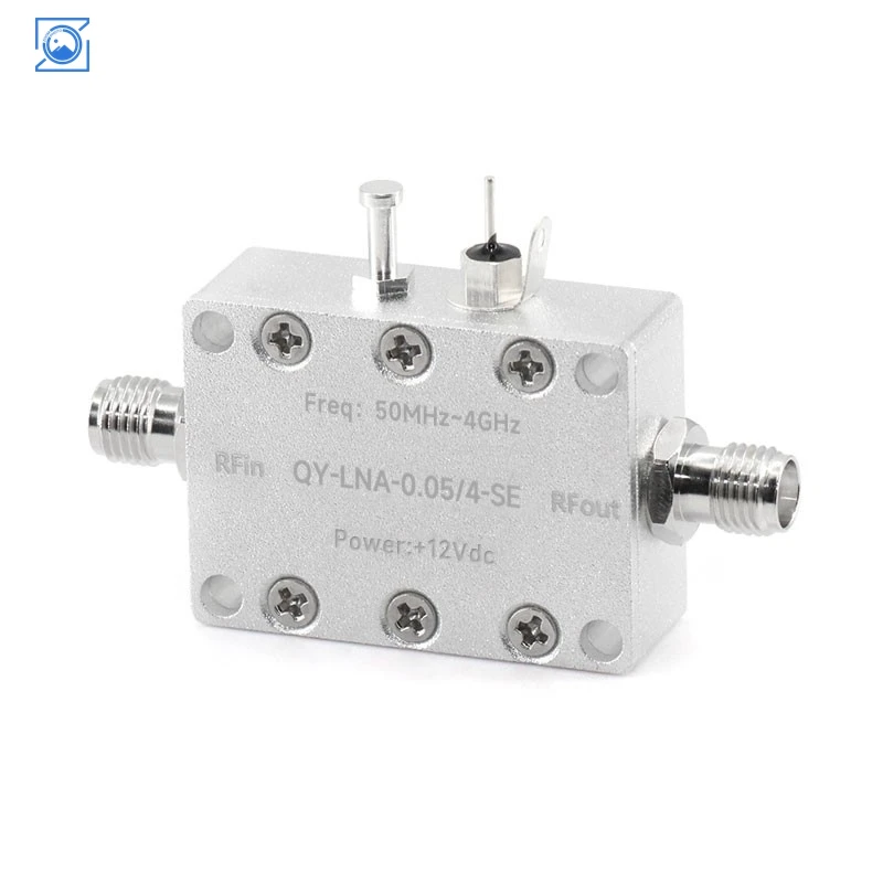 12V SMA Low Noise Amplifier 50MHz-4GHz 30dB High Gain Aluminum Alloy Microwave Receiving LNA
12V SMA Low Noise Amplifier 50MHz-4GHz 30dB High Gain Aluminum Alloy Microwave Receiving LNA