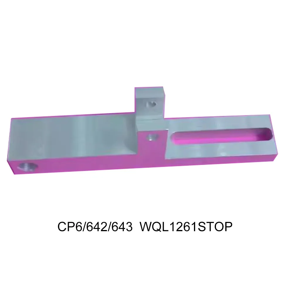 Aluminum Stopper Block WQL1261STOP For Fuji CP6/642/643 Placement Machine Feeder Stop/Guide Accessory
Aluminum Stopper Block WQL1261STOP For Fuji CP6/642/643 Placement Machine Feeder Stop/Guide Accessory