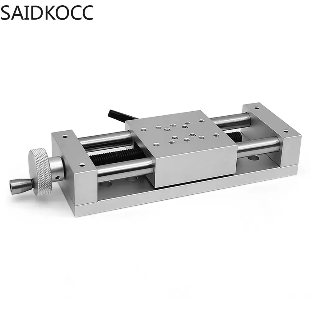 80B-DB-100 Manual Precision Translation Platform Mini X-Axis Manual Sliding Table Heavy-Duty Slide Stroke 100MM
80B-DB-100 Manual Precision Translation Platform Mini X-Axis Manual Sliding Table Heavy-Duty Slide Stroke 100MM