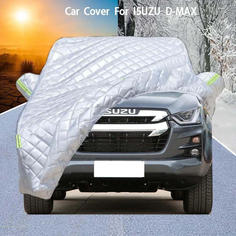 Для автомобильного чехла ISUZU D-MAX обеспечивает защита от града, защита от царапин, предотвращает отслаивание краски. Устойчивость к дождю и снегу.
Для автомобильного чехла ISUZU D-MAX обеспечивает защита от града, защита от царапин, предотвращает отслаивание краски. Устойчивость к дождю и снегу.