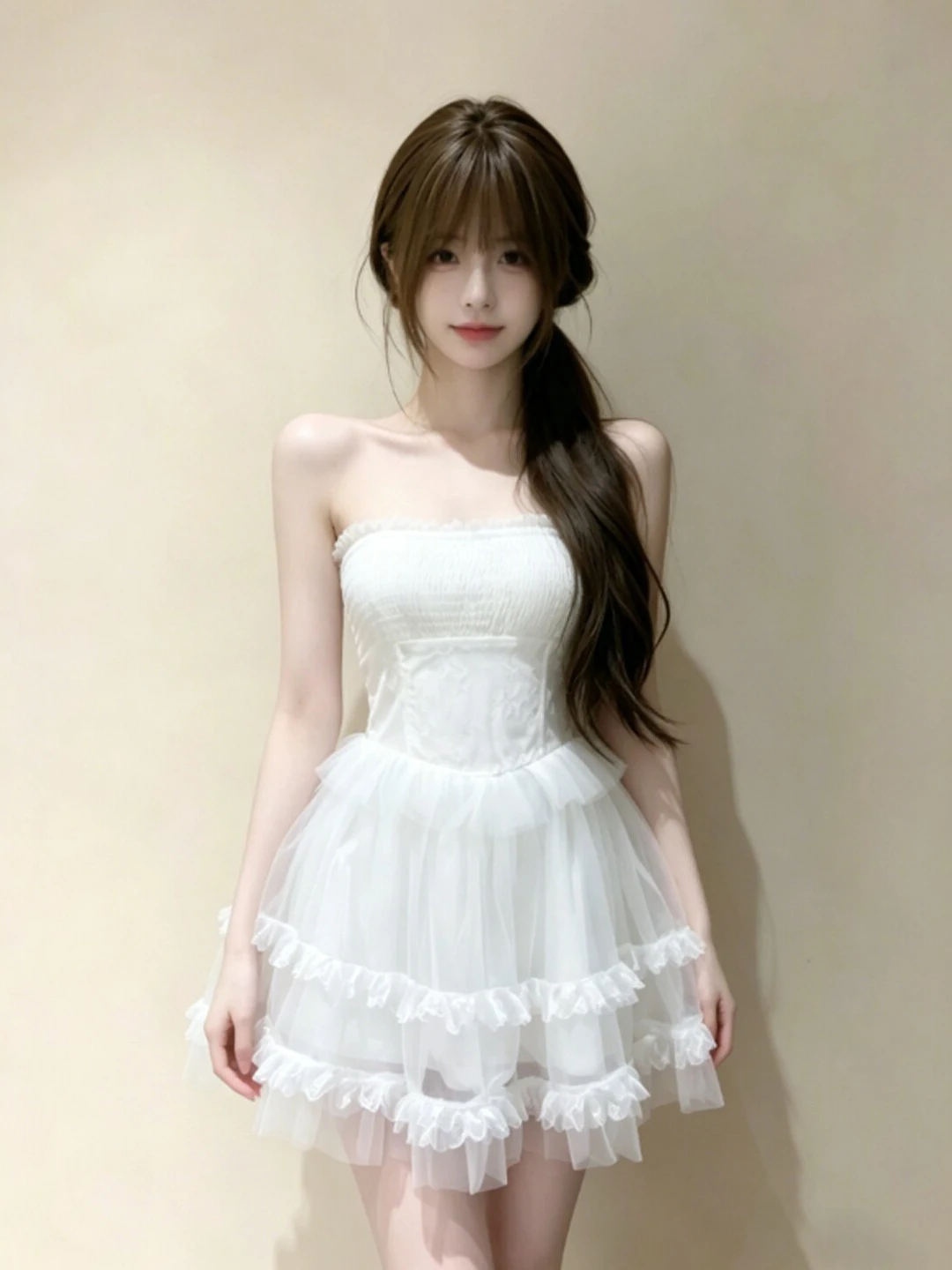 Unique Beautiful Halter Neck Puffy Tulle Dress High Waist French Style Cotton Summer Dress Fairy Skirt Midi Dress for Women
Unique Beautiful Halter Neck Puffy Tulle Dress High Waist French Style Cotton Summer Dress Fairy Skirt Midi Dress for Women