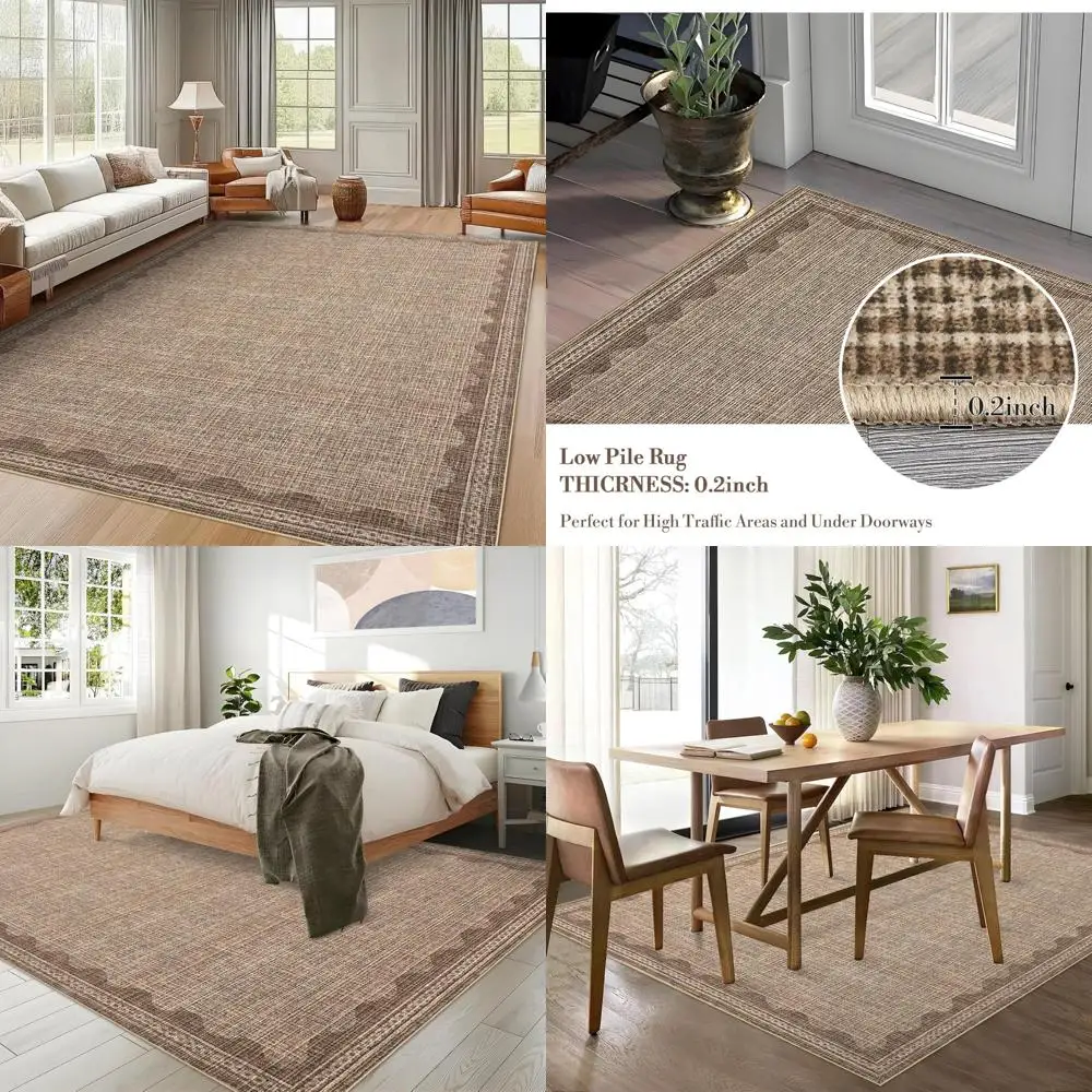 Моющийся ковер с зубцами, 9x12, коврики для гостиной, однотонный коричневый ковер для спальни для девочек, нескользящий коврик с резиновой спинкой, диван
Моющийся ковер с зубцами, 9x12, коврики для гостиной, однотонный коричневый ковер для спальни для девочек, нескользящий коврик с резиновой спинкой, диван