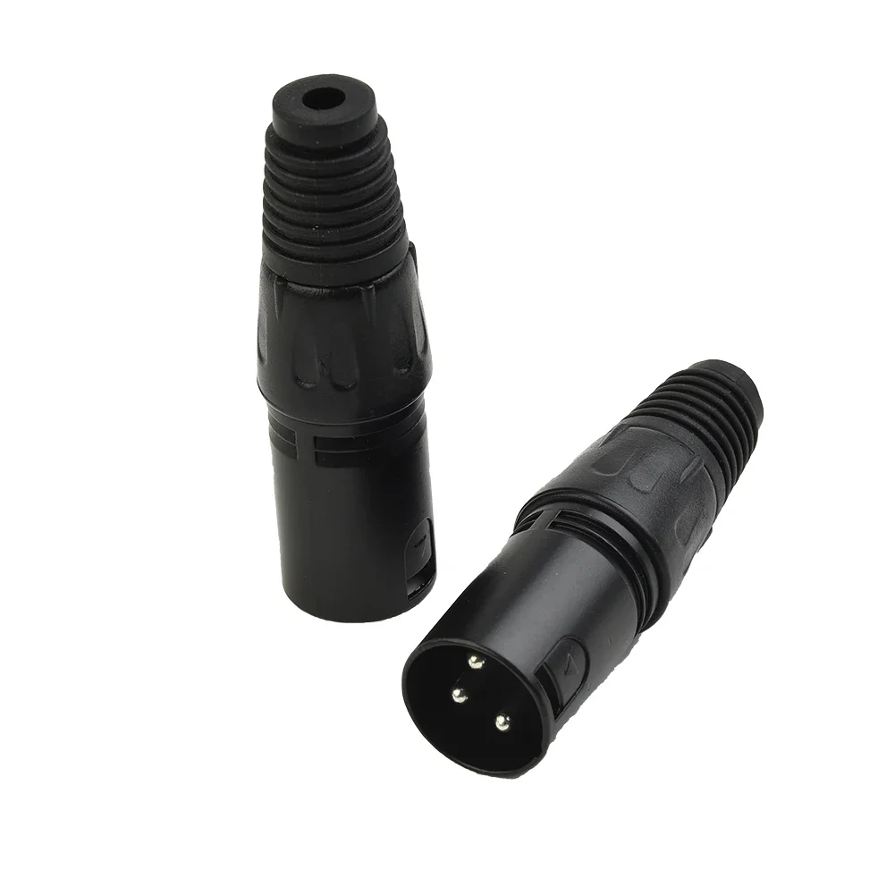 Upgrading Microphone Audio Cables Plug Connectors XLR Plastic Replacement Snake Plug 1.5 X 6.7cm 3 Pin Black MIC
Upgrading Microphone Audio Cables Plug Connectors XLR Plastic Replacement Snake Plug 1.5 X 6.7cm 3 Pin Black MIC