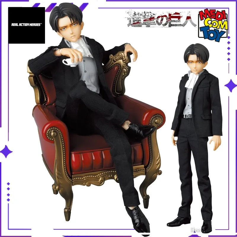 Medicom Toy Original Authentic RAH No.697 RAH/Attack on Titan OVA/ Levi Ackerman Suit Ver. Mobile Doll Model Figurine Toy Gift
Medicom Toy Original Authentic RAH No.697 RAH/Attack on Titan OVA/ Levi Ackerman Suit Ver. Mobile Doll Model Figurine Toy Gift