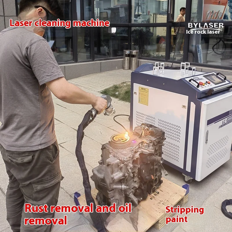 Laser Rust Removal Machine 3000 Watt High-power Laser Cleaning Machine Metal Rust Removal Handheld Laser Rust Remover
Laser Rust Removal Machine 3000 Watt High-power Laser Cleaning Machine Metal Rust Removal Handheld Laser Rust Remover