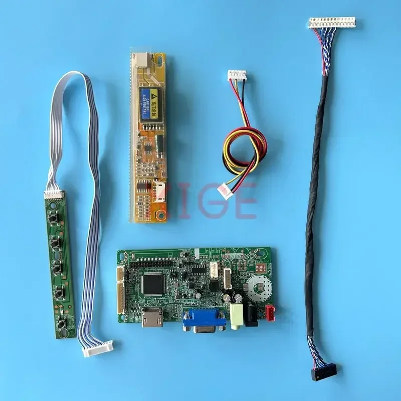 For LTN154AT01 LTN154AT07 LCD Screen Driver Controller Board LVDS 30 Pin 1CCFL HDMI-Compatible VGA 1280*800 DIY Test Kit Monitor
For LTN154AT01 LTN154AT07 LCD Screen Driver Controller Board LVDS 30 Pin 1CCFL HDMI-Compatible VGA 1280*800 DIY Test Kit Monitor