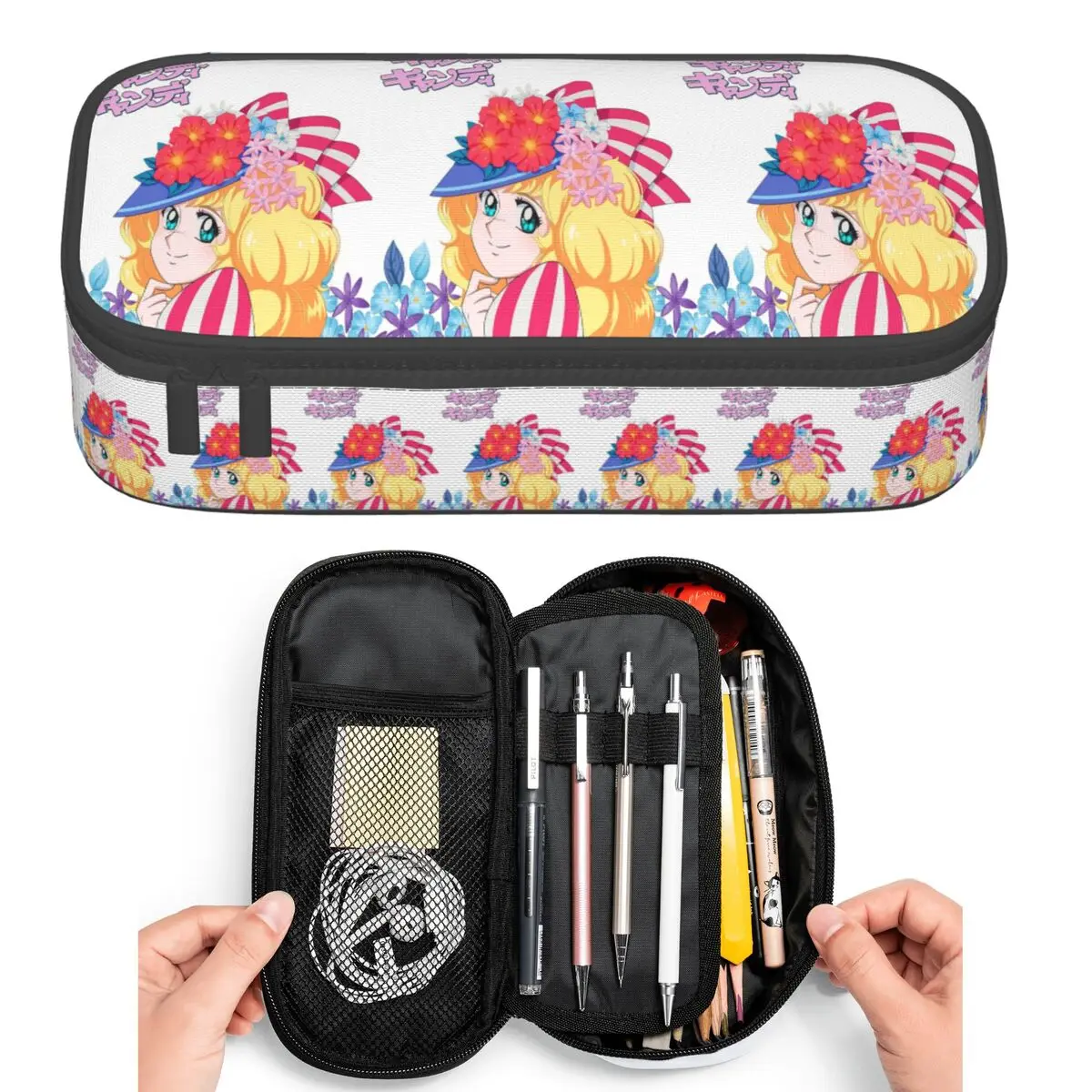 Candy Candy Anime Manga Pencil Cases Students School Pen Box Pencil Bag Large Storage Pencil Pouch Storage Stationery Supplies
Candy Candy Anime Manga Pencil Cases Students School Pen Box Pencil Bag Large Storage Pencil Pouch Storage Stationery Supplies