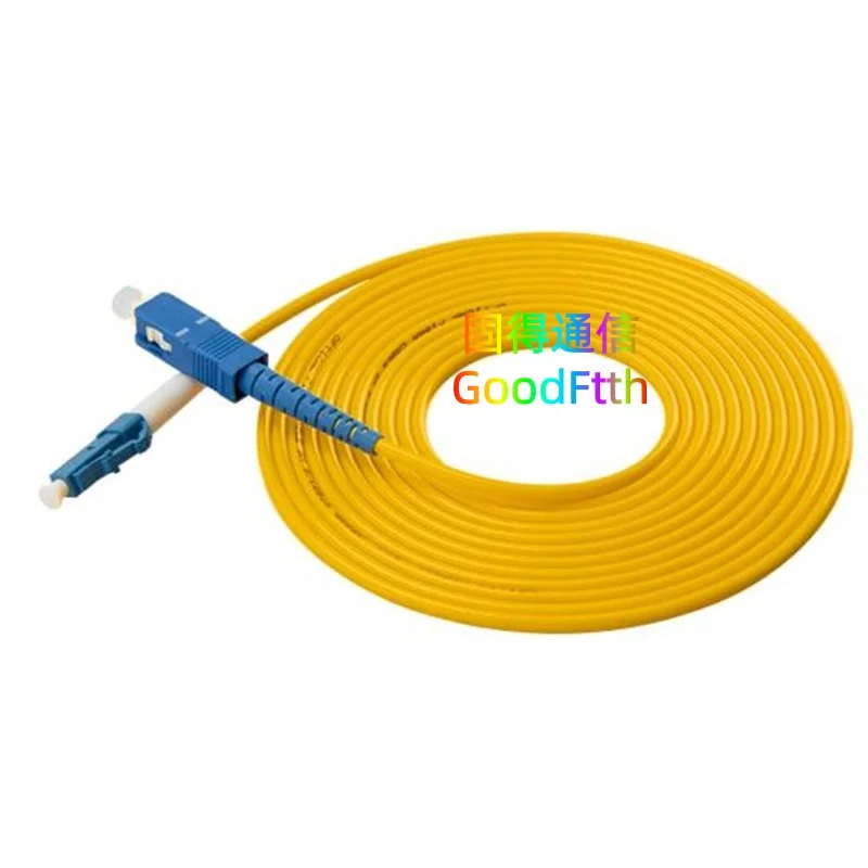 Patch Cord Lead SC-LC LC-SC UPC SM G657B3 Simplex Cable Jumper GoodFtth
Patch Cord Lead SC-LC LC-SC UPC SM G657B3 Simplex Cable Jumper GoodFtth