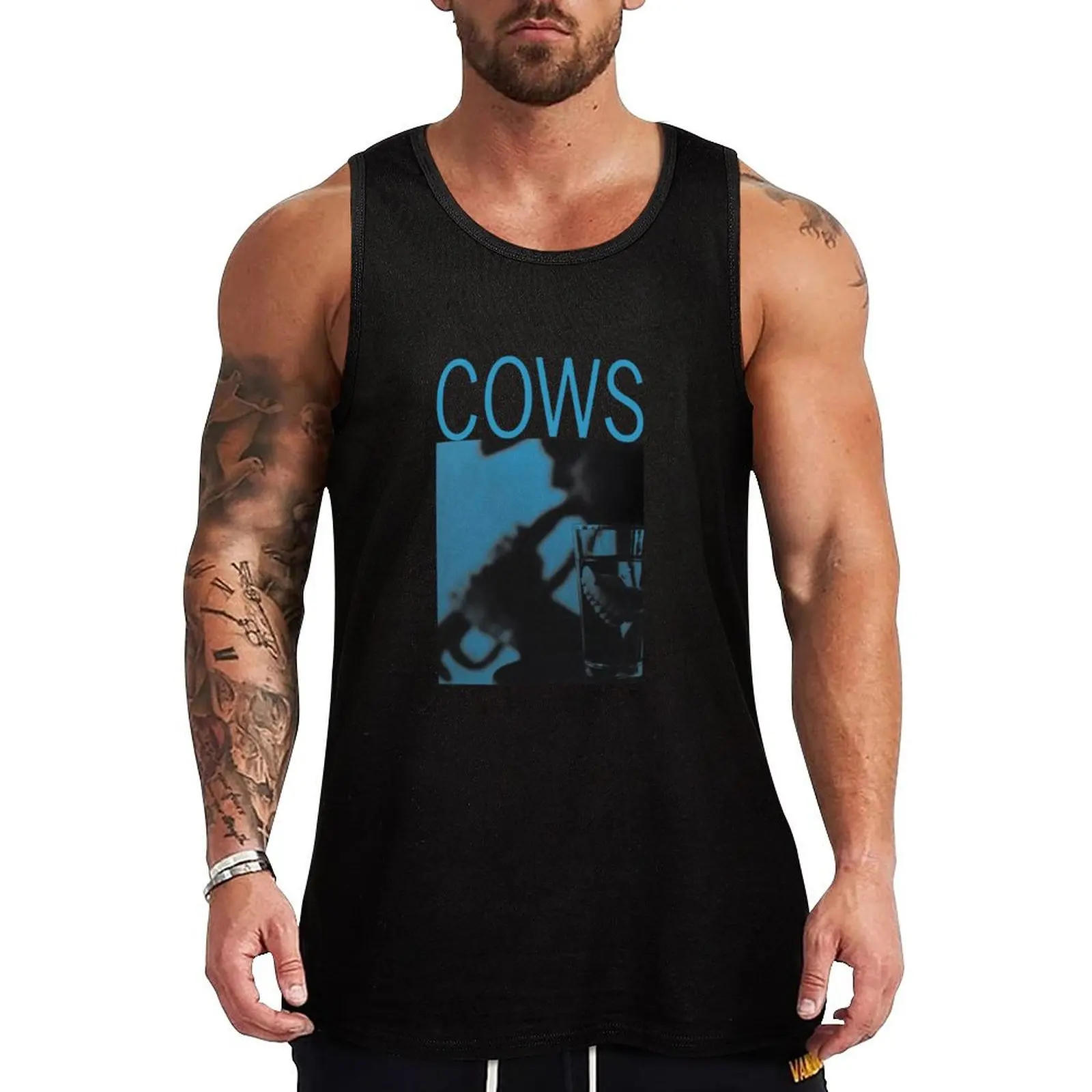 Cows Cunning Stunts Tank Top Bodybuilding Tank Top Sleeveless Gym Fitness Shirt
Cows Cunning Stunts Tank Top Bodybuilding Tank Top Sleeveless Gym Fitness Shirt