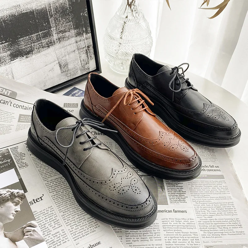 Men's Dress Shoes White Leather Business Casual Shoes Fashion New Men's Dress Office Wedding Oxford Shoes Men's Comfort Shoes
Men's Dress Shoes White Leather Business Casual Shoes Fashion New Men's Dress Office Wedding Oxford Shoes Men's Comfort Shoes