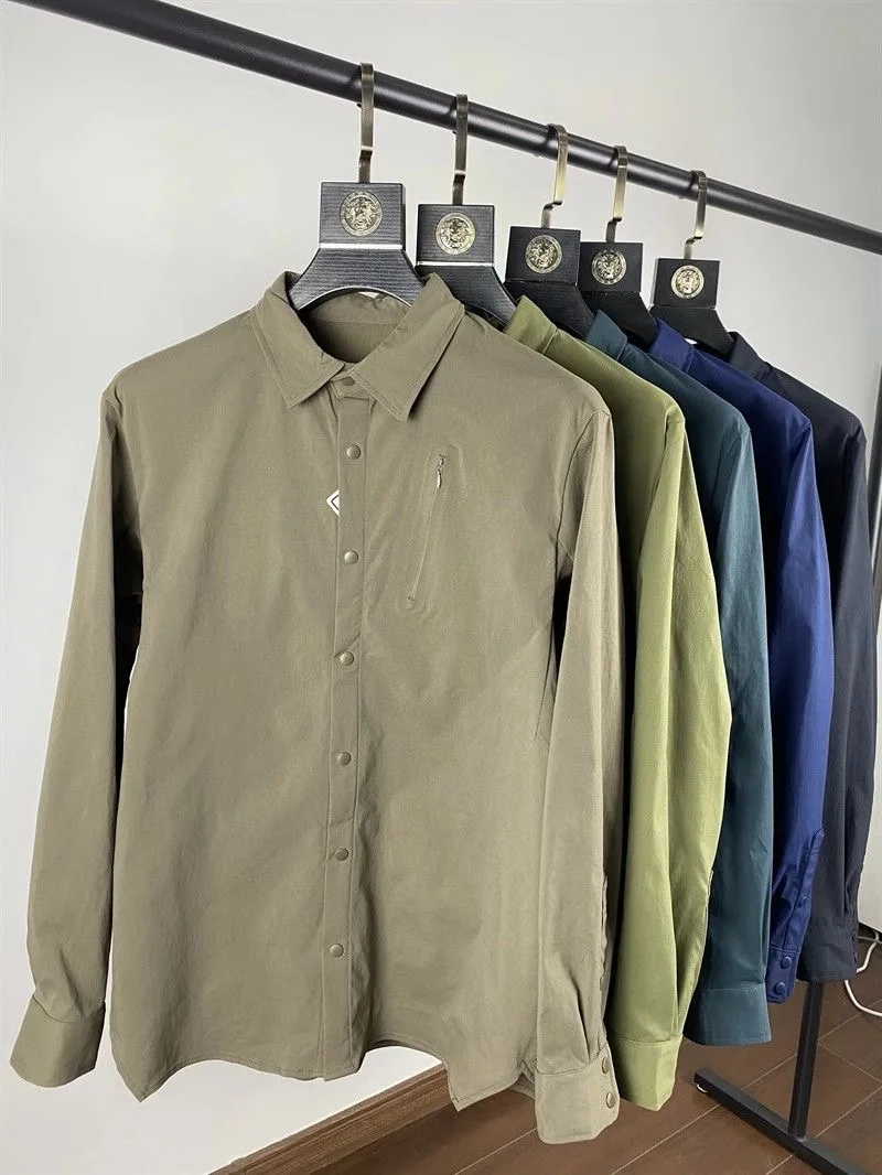 2025 New Men Qiuck Dry Business Casual Shirt Spring Summer Long Sleeve Zipper Loose Shirts Men Clothing
2025 New Men Qiuck Dry Business Casual Shirt Spring Summer Long Sleeve Zipper Loose Shirts Men Clothing