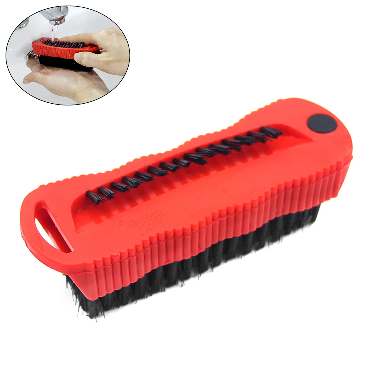 2 in 1 Multifunctional Cleaning Brush Nail Brush Hand Brush Gap Brush Kitchen Bathroom Countertop Floor Cleaning Tool Red Color
2 in 1 Multifunctional Cleaning Brush Nail Brush Hand Brush Gap Brush Kitchen Bathroom Countertop Floor Cleaning Tool Red Color