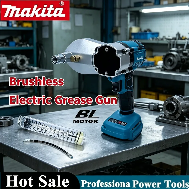 Brushless Electric Grease Gun Tool Wireless Makita Fully Automatic High-Pressure Excavator Specific For 18V Battery Grease Gun
Brushless Electric Grease Gun Tool Wireless Makita Fully Automatic High-Pressure Excavator Specific For 18V Battery Grease Gun
