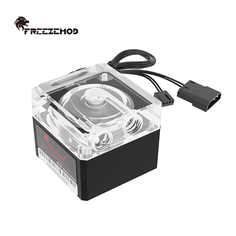 FREEZEMOD PC Water Cooling Mute Silent Pump PWM Intelligent Temperature Regulation Flow 800L / H, PU-FS4M-J
FREEZEMOD PC Water Cooling Mute Silent Pump PWM Intelligent Temperature Regulation Flow 800L / H, PU-FS4M-J