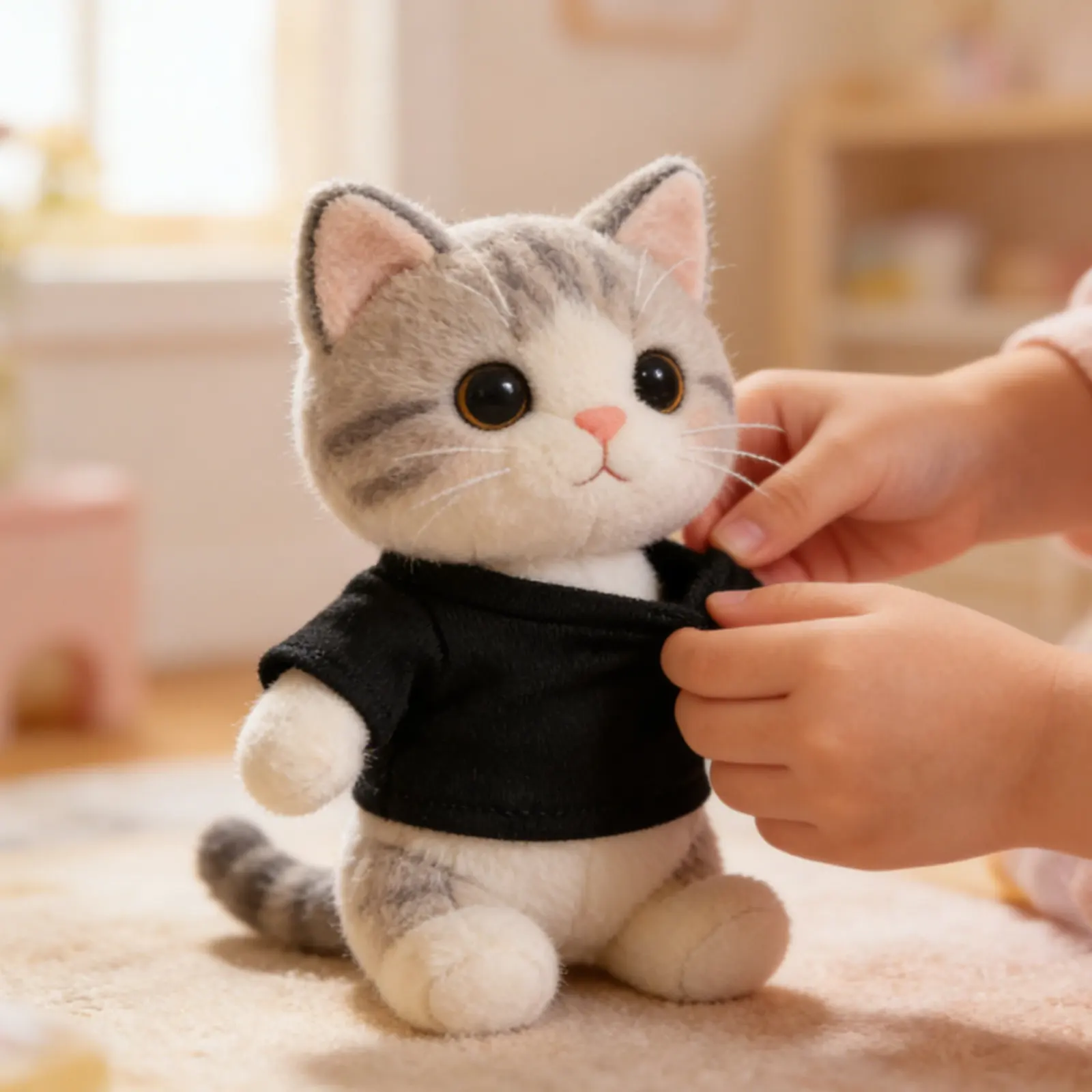4Pcs Stylish Bear T-Shirt Clothes for Stuffed Animals Comfortable Knitted Cotton Fine Stitching Universal Fit Reusable Animal
4Pcs Stylish Bear T-Shirt Clothes for Stuffed Animals Comfortable Knitted Cotton Fine Stitching Universal Fit Reusable Animal