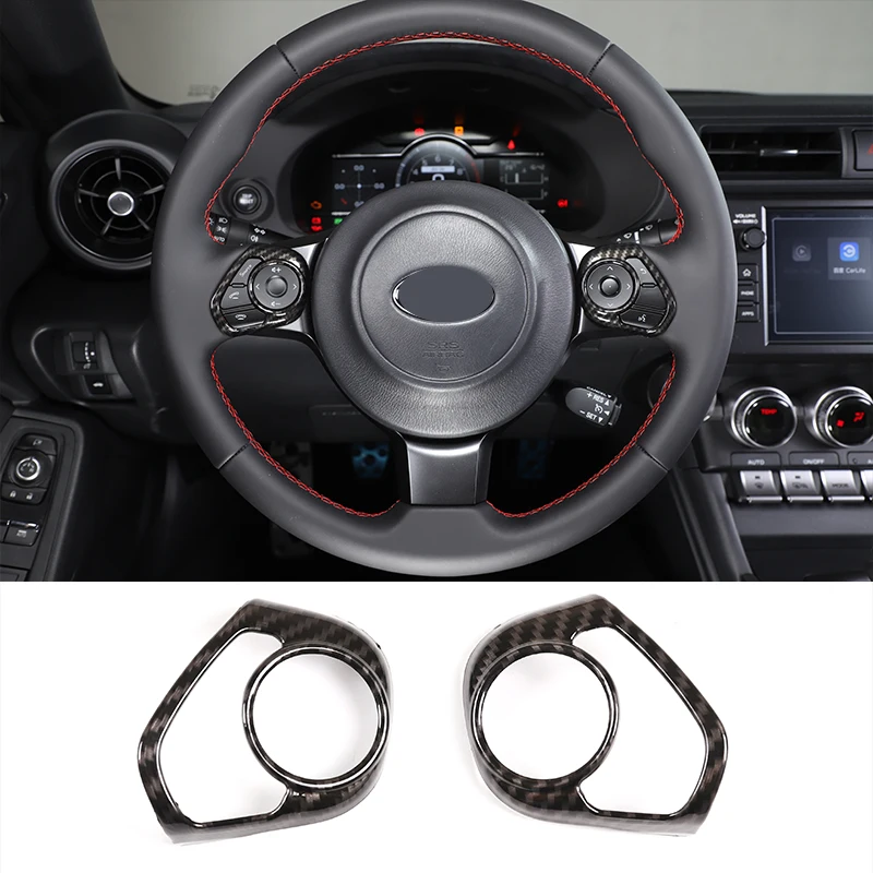For Toyota 86 Subaru BRZ 2017-2025 ABS Carbon Fiber Car Center Steering Wheel Sticker Button Frame Decoration Car Interior Apar
For Toyota 86 Subaru BRZ 2017-2025 ABS Carbon Fiber Car Center Steering Wheel Sticker Button Frame Decoration Car Interior Apar