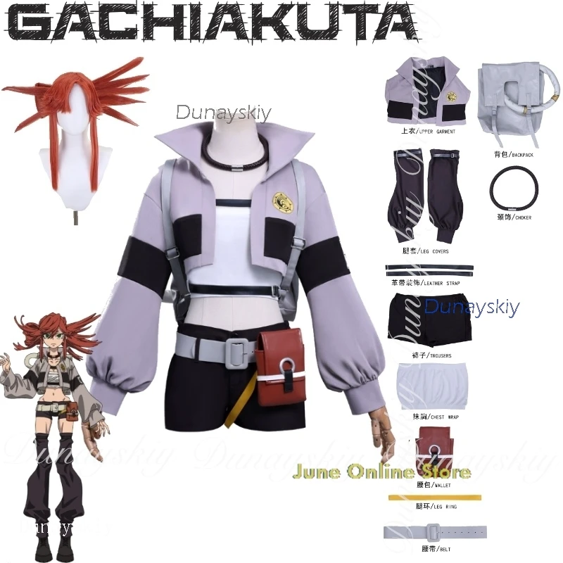 Женский костюм на Хэллоуин GACHIAKUTA Ludo Enji Zanka Riyu, боевая форма с четырьмя персонажами и disfraz Adulto, одежда в стиле аниме
Женский костюм на Хэллоуин GACHIAKUTA Ludo Enji Zanka Riyu, боевая форма с четырьмя персонажами и disfraz Adulto, одежда в стиле аниме