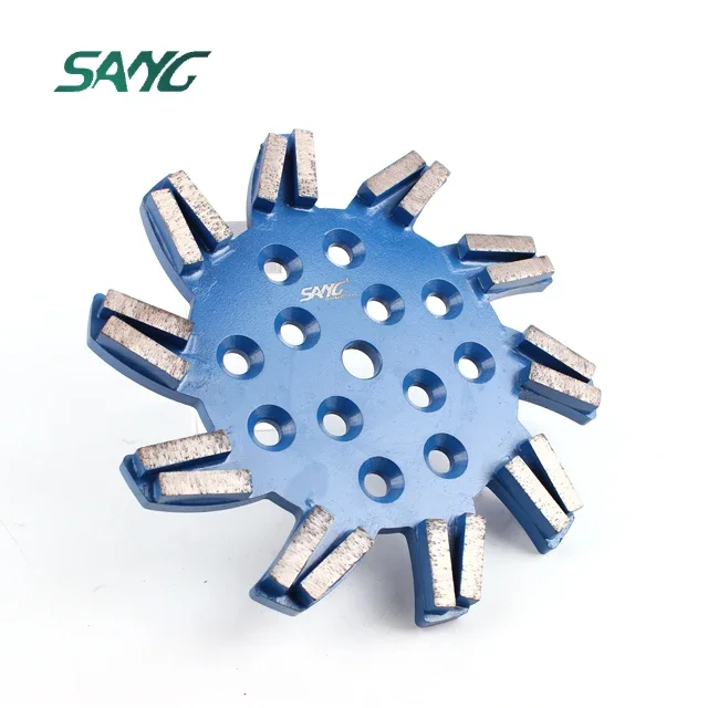 10inch 250mm Metal Bond Diamond Grinding Disc with 20 Segments Grinding Plate
10inch 250mm Metal Bond Diamond Grinding Disc with 20 Segments Grinding Plate