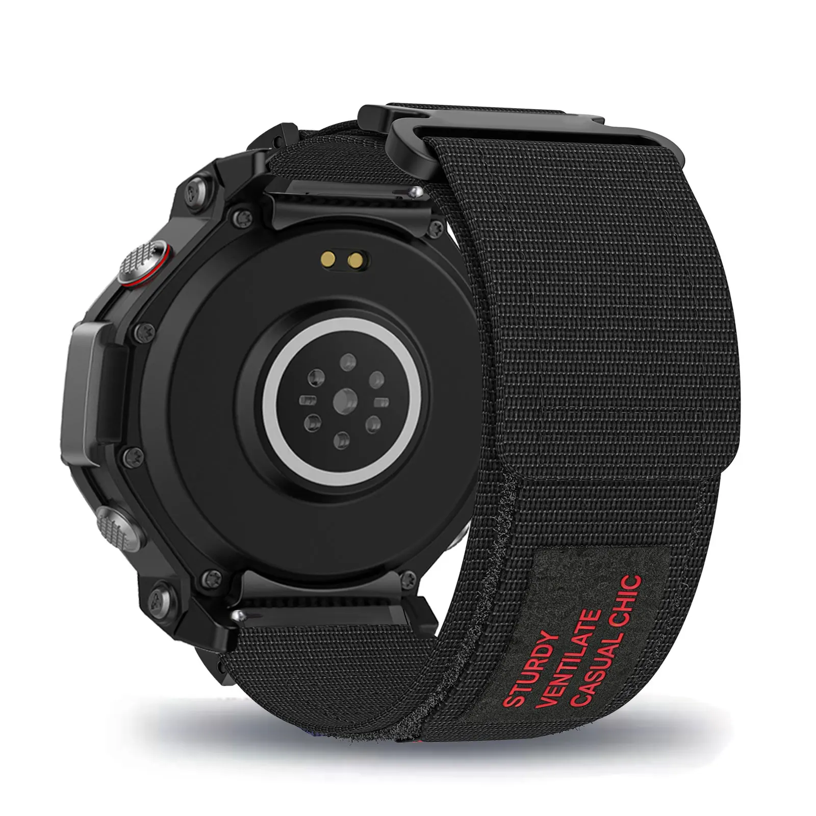 Nylon Velcro Bands for Amazfit T-Rex 3 Pro 48mm Strap for Men and Women
Nylon Velcro Bands for Amazfit T-Rex 3 Pro 48mm Strap for Men and Women