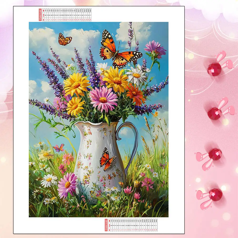 HUACAN DIY Diamond Painting Arts Flower Butterfly Full Square Round Diamond Daisy Mosaic Wall Decor Living Room
HUACAN DIY Diamond Painting Arts Flower Butterfly Full Square Round Diamond Daisy Mosaic Wall Decor Living Room
