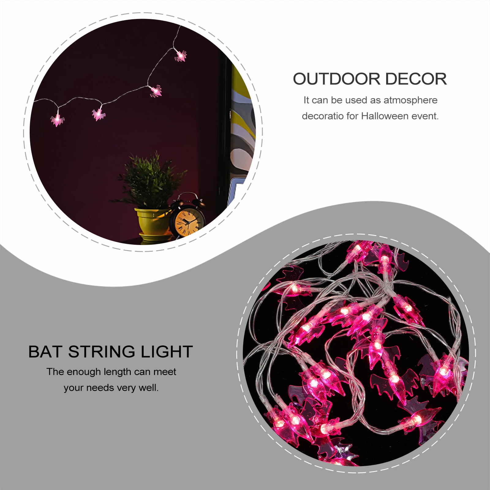 Halloween Bat String Light 3M 20 PVC Decor Waterproof Outdoor Night Garden Party Lighting Festive Lamps
Halloween Bat String Light 3M 20 PVC Decor Waterproof Outdoor Night Garden Party Lighting Festive Lamps