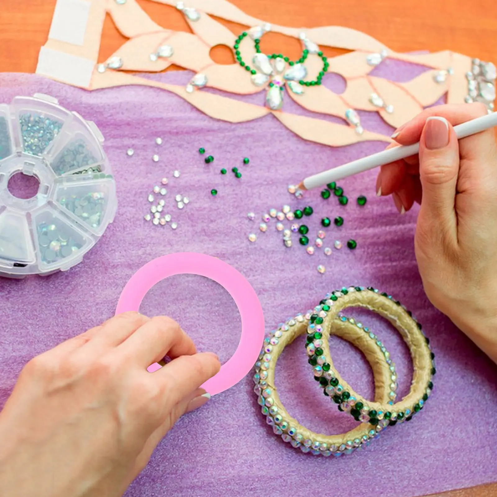 8pcs Silicone Ring Keychain Round Bead Pendant For Diy Crafts Jewelry Making Supplies Colored O-Rings Multi-Use Silicone
8pcs Silicone Ring Keychain Round Bead Pendant For Diy Crafts Jewelry Making Supplies Colored O-Rings Multi-Use Silicone