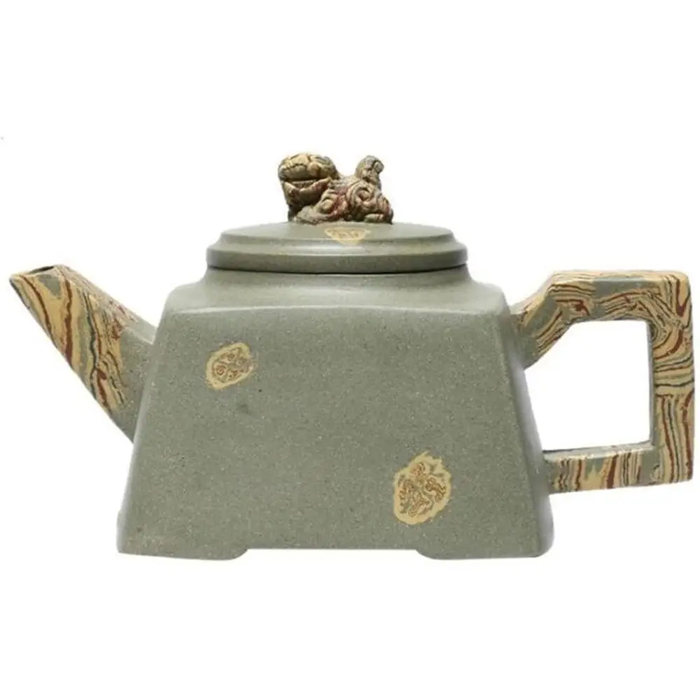230ml Chinese Clay Teapot Artists Handmade Square Shape Tea Pot Beauty Kettle Zisha Tea Set Teaware (D As Shown)
230ml Chinese Clay Teapot Artists Handmade Square Shape Tea Pot Beauty Kettle Zisha Tea Set Teaware (D As Shown)