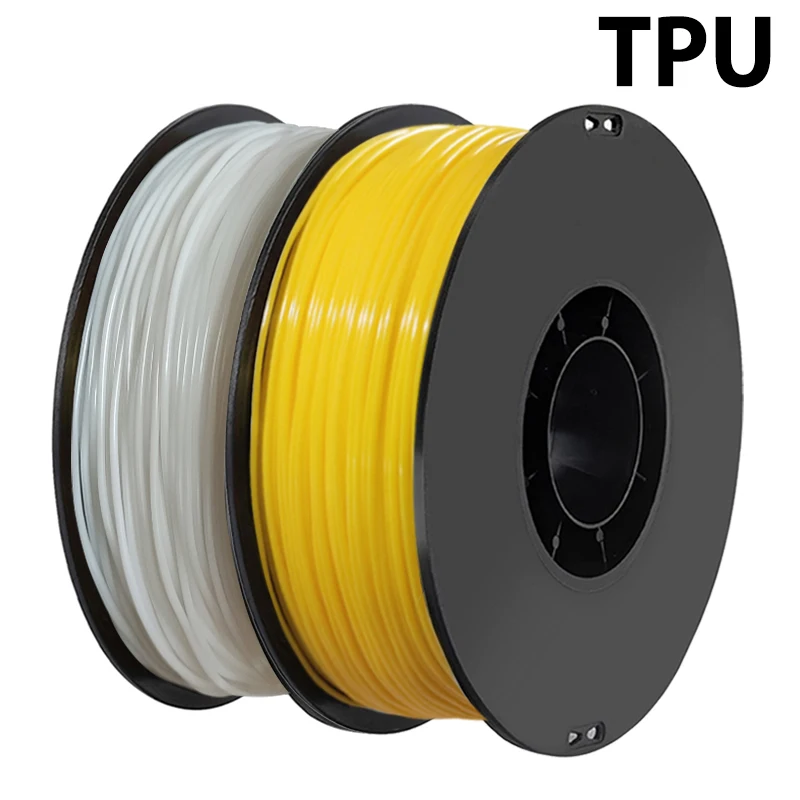 250g 500g 1kg Elastic Flexible TPU 3D Printer Filament yellow Rubber Material Roll Flex Filament 3D Printing 1.75mm 95A White
250g 500g 1kg Elastic Flexible TPU 3D Printer Filament yellow Rubber Material Roll Flex Filament 3D Printing 1.75mm 95A White