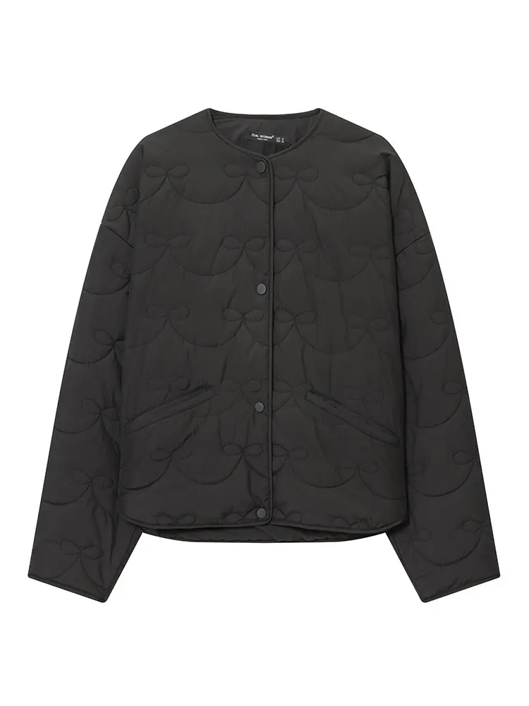 HH 2025 Осенняя куртка для женщин, элегантные однотонные стеганые пальто, куртки с круглым вырезом и длинными рукавами, женская модная уличная одежда
HH 2025 Осенняя куртка для женщин, элегантные однотонные стеганые пальто, куртки с круглым вырезом и длинными рукавами, женская модная уличная одежда