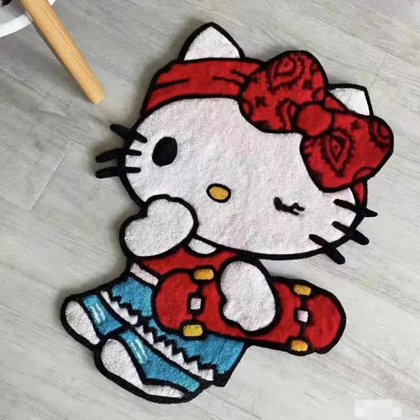 Hello Kitty Ground Mat Cute Cartoon Originality Alien Bedroom Bedside Decorative Blanket New Dresser Fashion Carpet Gifts
Hello Kitty Ground Mat Cute Cartoon Originality Alien Bedroom Bedside Decorative Blanket New Dresser Fashion Carpet Gifts