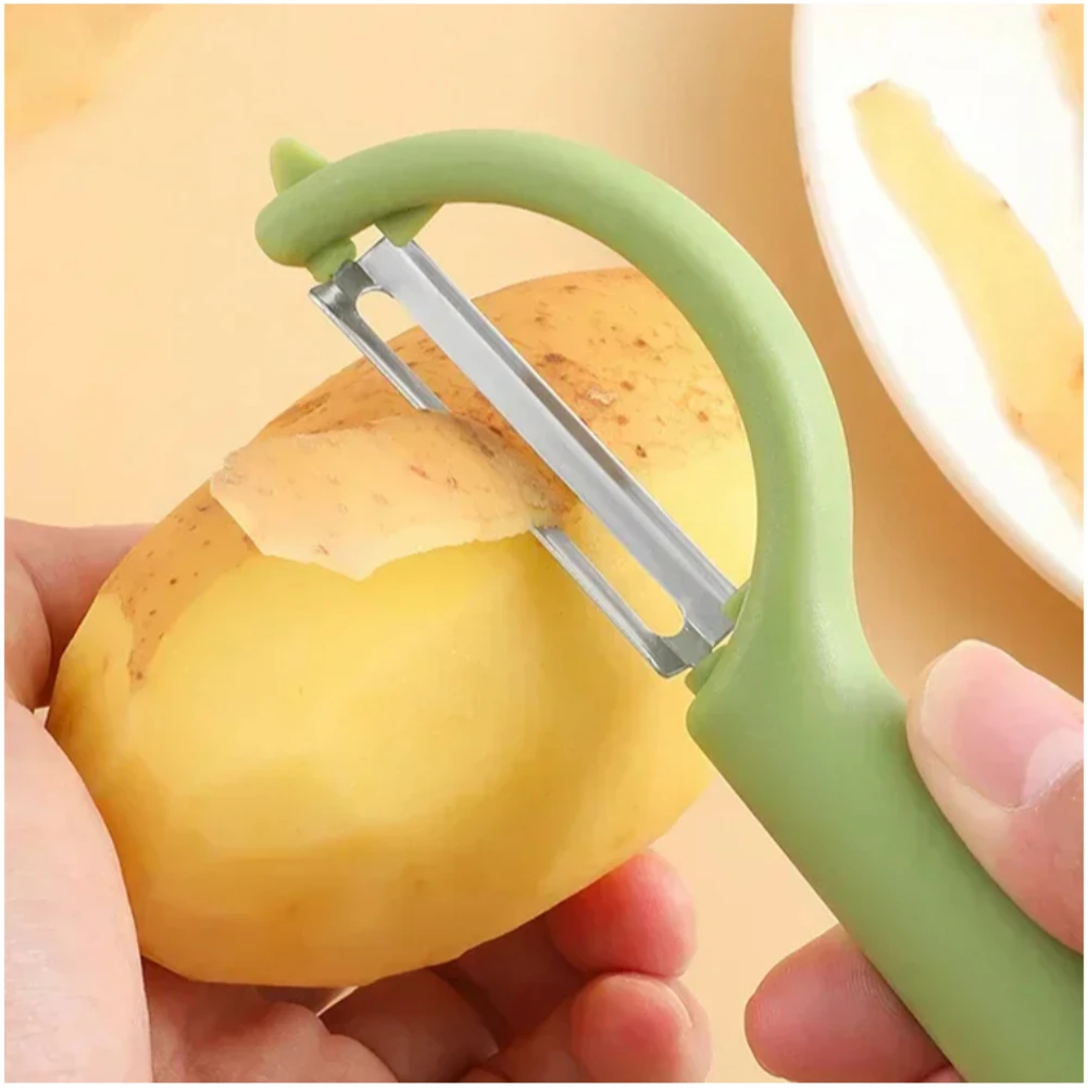 Stainless Steel Peeler Vegetable Fruit Potato Peeling Remover Vegetable Plane Peelers Manual Fast Peeling Cutters Kitchen Tools
Stainless Steel Peeler Vegetable Fruit Potato Peeling Remover Vegetable Plane Peelers Manual Fast Peeling Cutters Kitchen Tools