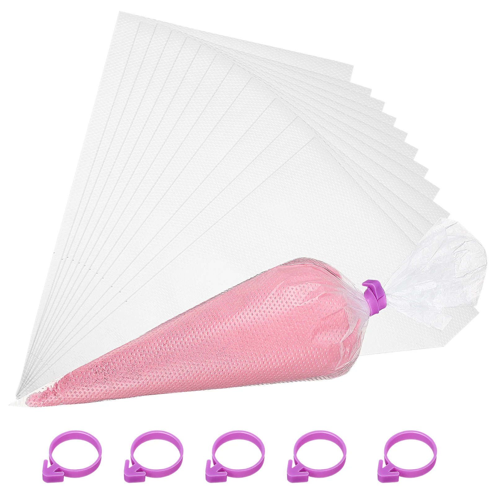 Disposable Piping Bags Pastry Bags for Cake Decorating Icing Tool Strong HDPE No Burst Leak Proof Great for Cakes Cookies
Disposable Piping Bags Pastry Bags for Cake Decorating Icing Tool Strong HDPE No Burst Leak Proof Great for Cakes Cookies