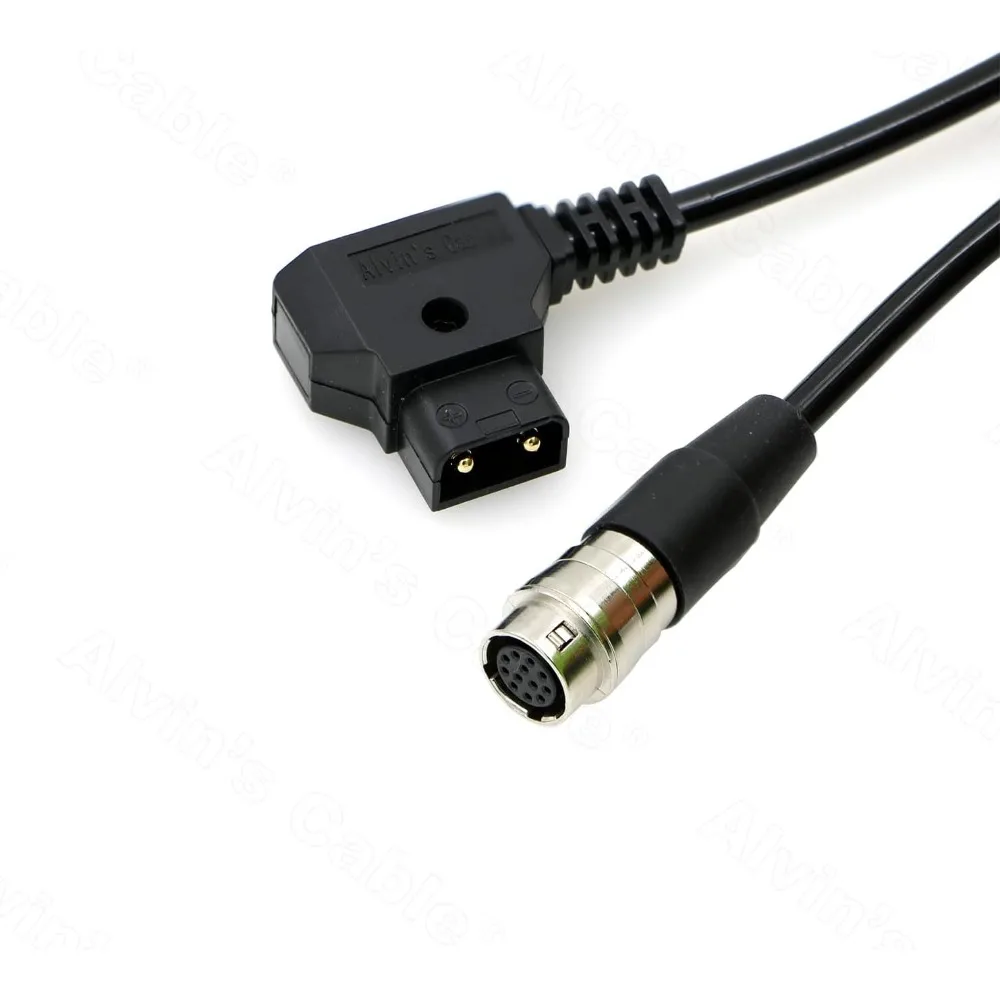 Alvin's Cables 12 Pin Hirose Power Cable for B4 2/3" Camera Lens 12 Pin Female to D Tap Male
Alvin's Cables 12 Pin Hirose Power Cable for B4 2/3" Camera Lens 12 Pin Female to D Tap Male