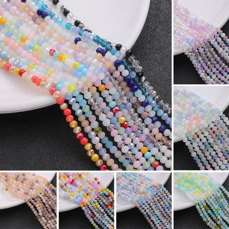 Glass Crystal Beads 3mm Multicolor Mix Color Loose Spacer Bead For DIY Jewelry Making Necklace Accessories
Glass Crystal Beads 3mm Multicolor Mix Color Loose Spacer Bead For DIY Jewelry Making Necklace Accessories