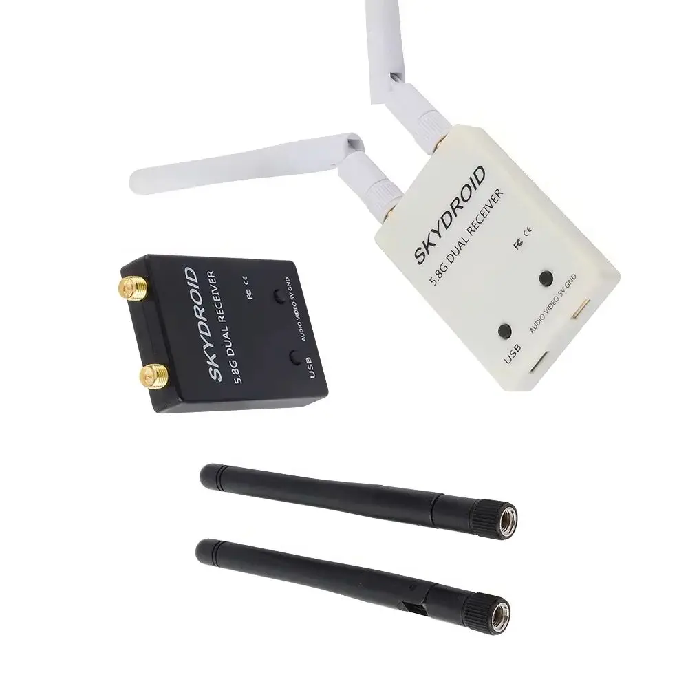 Skydroid 5.8Ghz 150CH Smartphone FPV Receiver True Diversity UVC OTG for Android Tablet PC VR Headset Parts System RC Drone
Skydroid 5.8Ghz 150CH Smartphone FPV Receiver True Diversity UVC OTG for Android Tablet PC VR Headset Parts System RC Drone