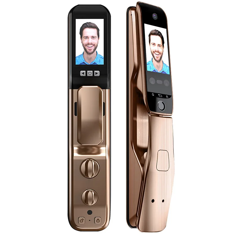 Security door fingerprint lock with camera capture 3D facial recognition brush face fingerprint lock
Security door fingerprint lock with camera capture 3D facial recognition brush face fingerprint lock