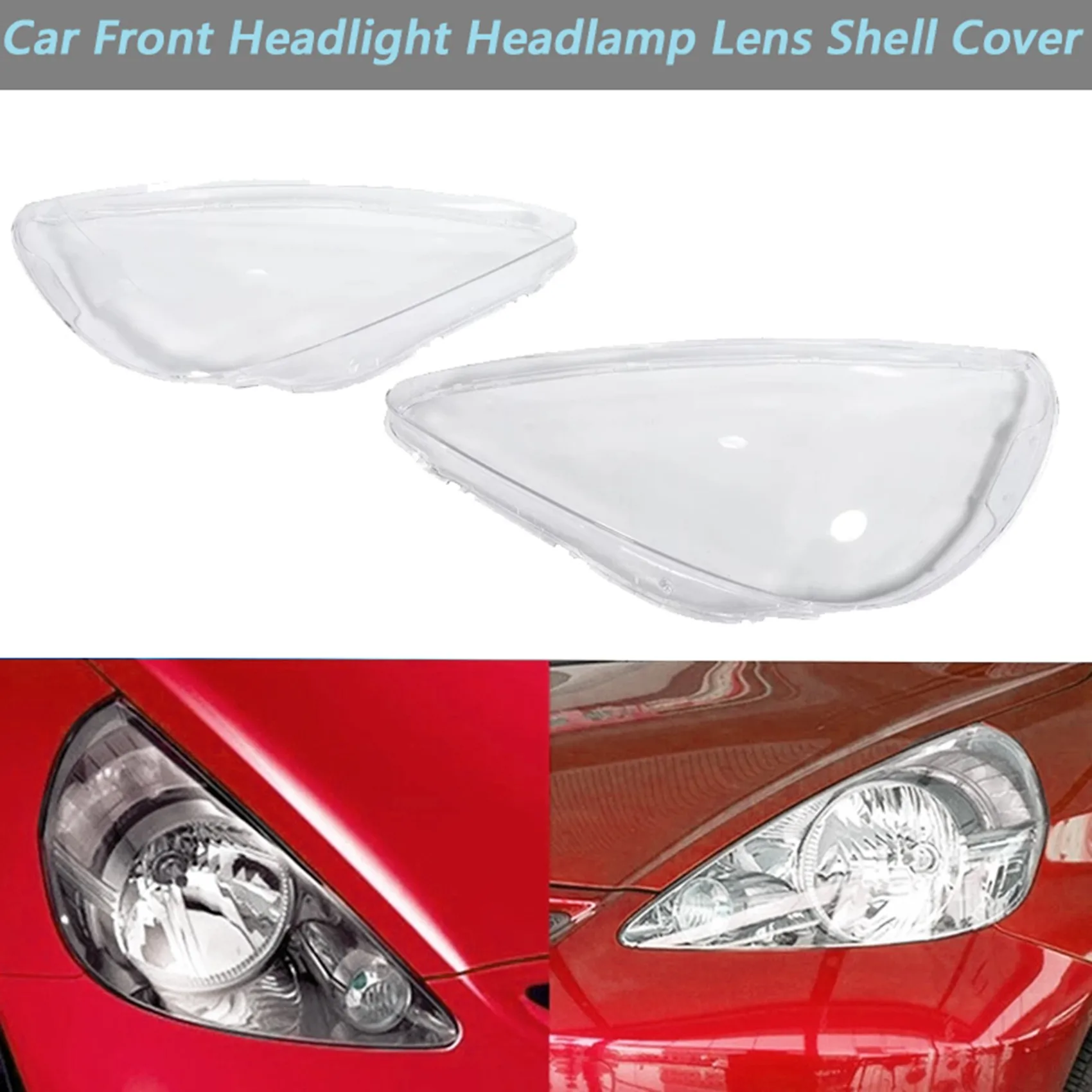 2X Car Front Headlight Head Light Lamp Lens Shell Cover Replacement For Honda Fit Jazz Hatchback 2003-2007 Right
2X Car Front Headlight Head Light Lamp Lens Shell Cover Replacement For Honda Fit Jazz Hatchback 2003-2007 Right