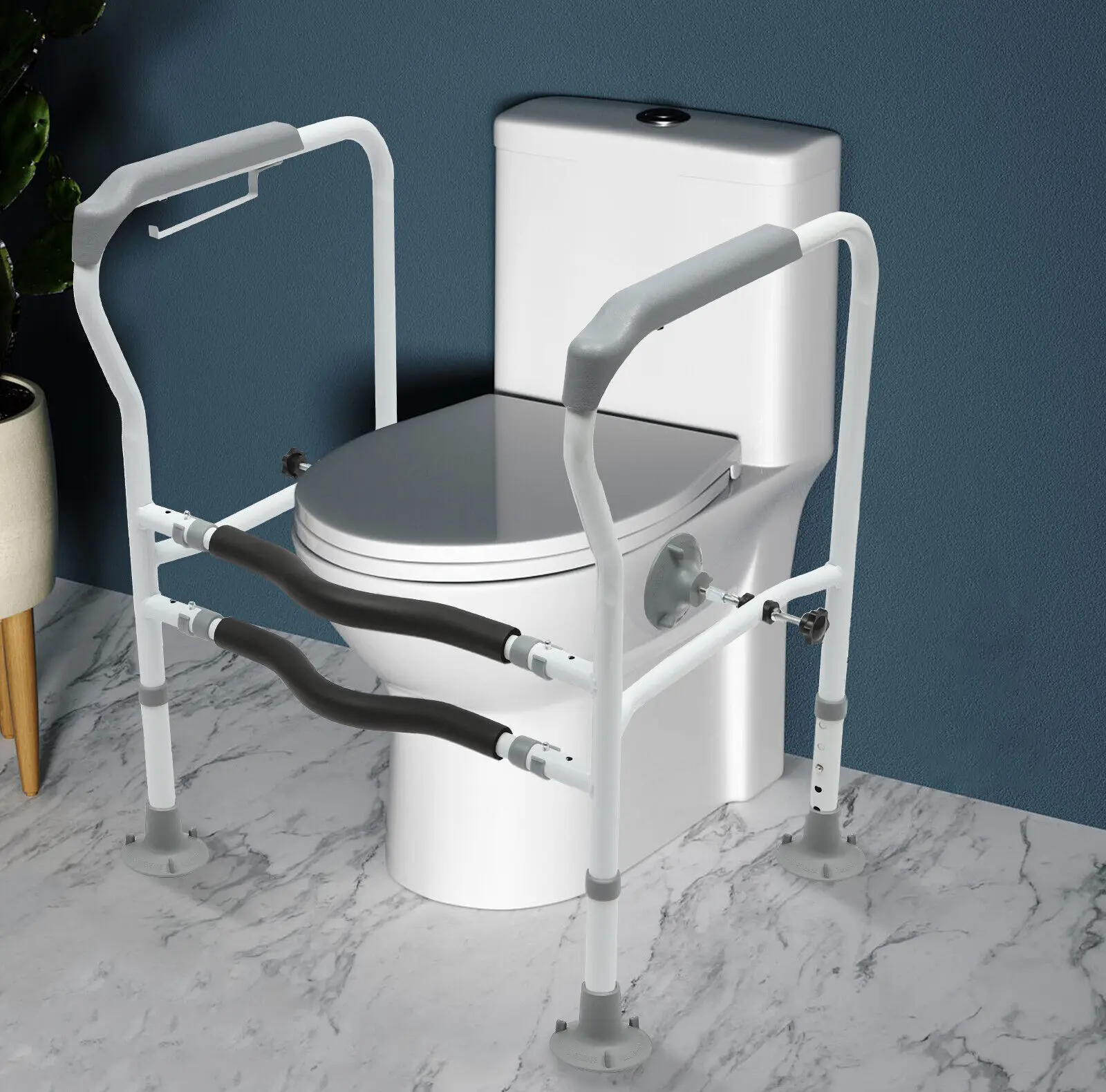 Elderly Bathroom Support Toilet Safety Rails, Handrails, Handicap, Grab Bars Rails Frame, for Elderly, Height Adjustable
Elderly Bathroom Support Toilet Safety Rails, Handrails, Handicap, Grab Bars Rails Frame, for Elderly, Height Adjustable