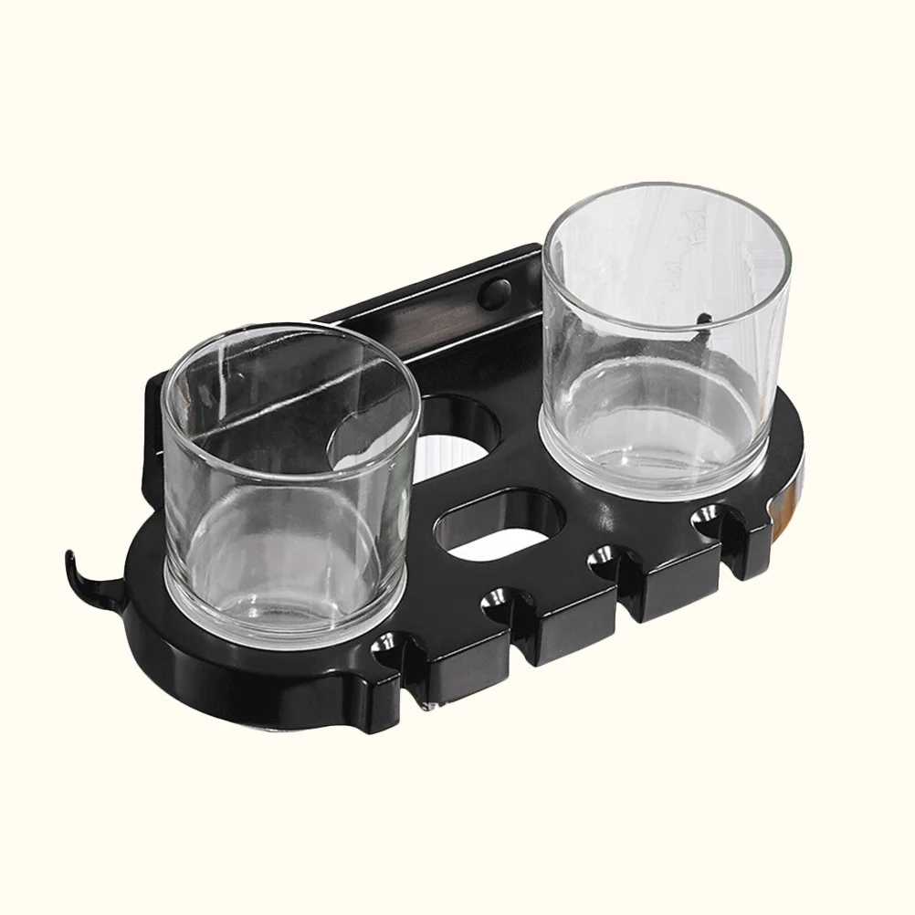 Free Punch Toothbrush Holder with Cups Space Saving Aluminum Rack for Toothbrush Glass Cup Towel Black Bathroom Gadget
Free Punch Toothbrush Holder with Cups Space Saving Aluminum Rack for Toothbrush Glass Cup Towel Black Bathroom Gadget