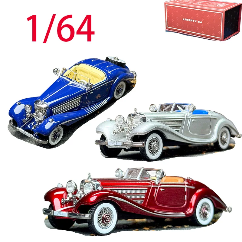 Liberty Diecast 1/64 Scale Mercedes Benz Alloy Car Model Mercedes Benz 500K Play Vehicles Toys for Boys Original Box Collection
Liberty Diecast 1/64 Scale Mercedes Benz Alloy Car Model Mercedes Benz 500K Play Vehicles Toys for Boys Original Box Collection