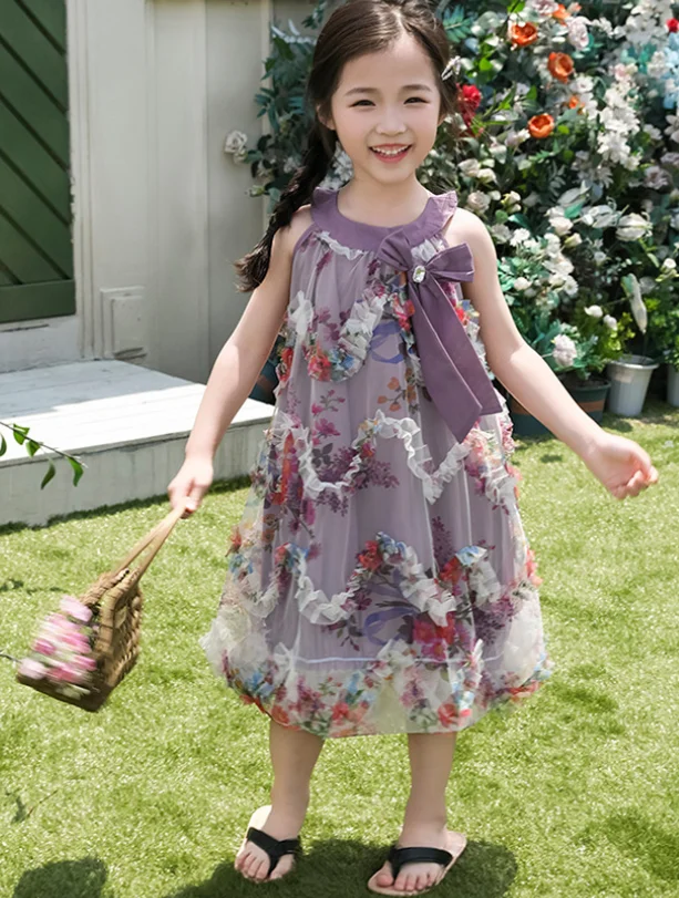 New Baby Summer Girls Sweet Floral Vest Dress, Princess Kids Fashion Party Dress 3-7 T
New Baby Summer Girls Sweet Floral Vest Dress, Princess Kids Fashion Party Dress 3-7 T