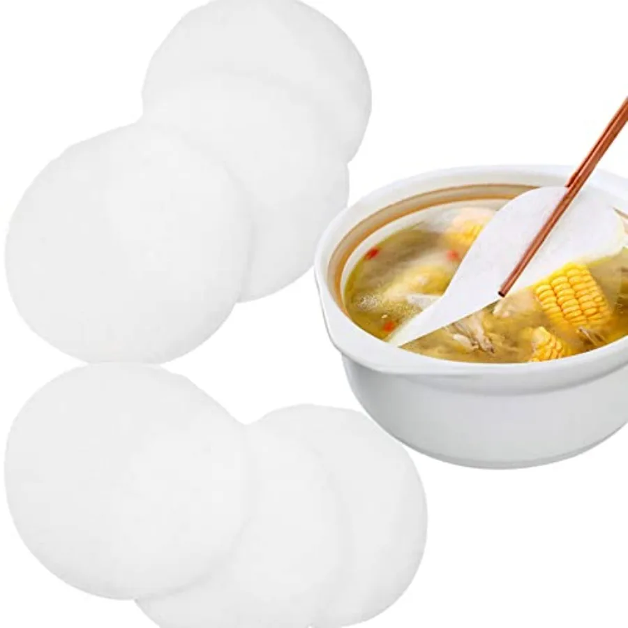 120 Sheets Oil Absorbing Paper for Kitchen, Round Soup Fried Film Food Blotting Paper Oil Scum Filter Paper Greasy Edible Oil-A
120 Sheets Oil Absorbing Paper for Kitchen, Round Soup Fried Film Food Blotting Paper Oil Scum Filter Paper Greasy Edible Oil-A