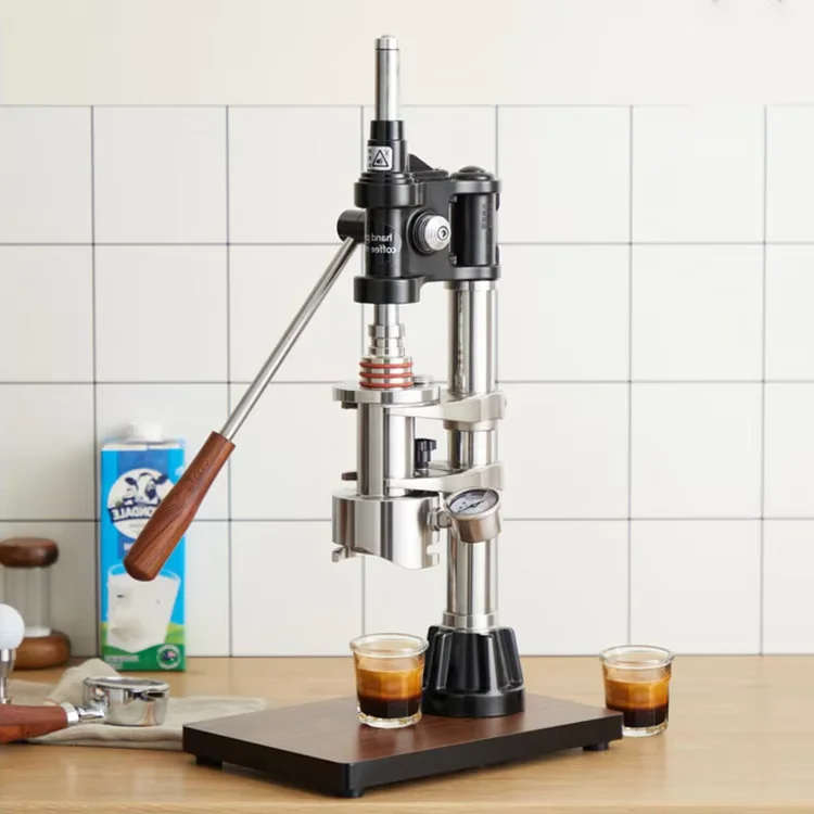 Manual Espresso Coffee Maker With Pressure Lever Hand Press Coffee Machine Tool Variable Pressure Extraction Coffee Machine
Manual Espresso Coffee Maker With Pressure Lever Hand Press Coffee Machine Tool Variable Pressure Extraction Coffee Machine