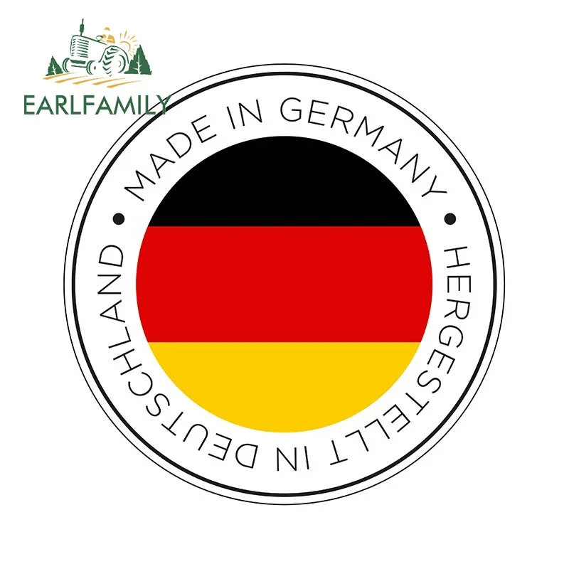 EARLFAMILY 13cm x 13cm for Made in Germany Personality Air Conditioner Decals Funny Car Stickers Vinyl Motorcycle Decoration
EARLFAMILY 13cm x 13cm for Made in Germany Personality Air Conditioner Decals Funny Car Stickers Vinyl Motorcycle Decoration