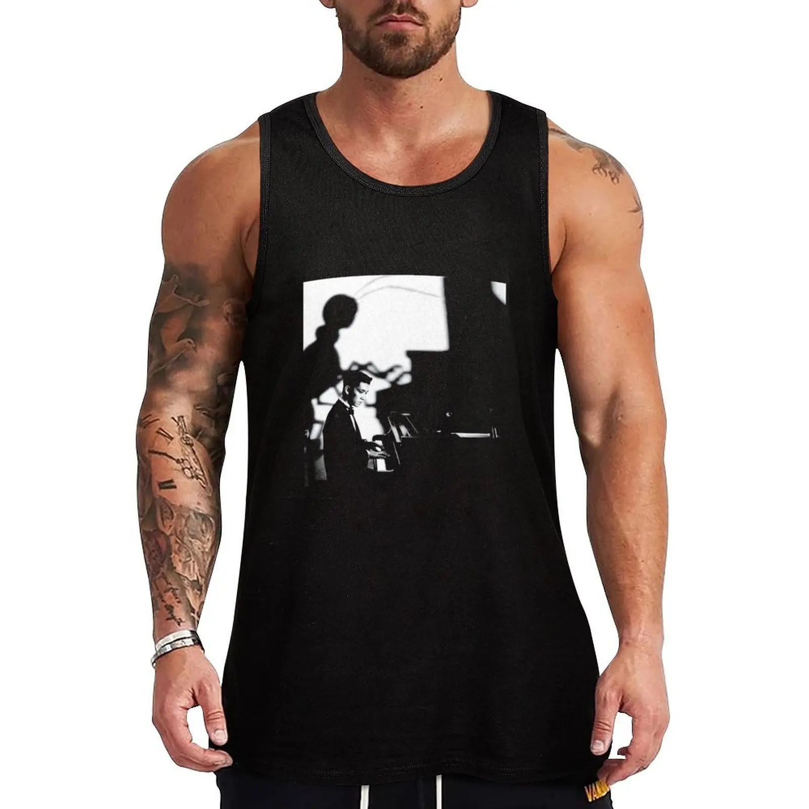 RYUICHI SAKAMOTO - ILLUSTRATED MUSIC ENCYCLOPEDIA Tank Top bodybuilding men clothes Sleeveless top Man summer clothes Vest male
RYUICHI SAKAMOTO - ILLUSTRATED MUSIC ENCYCLOPEDIA Tank Top bodybuilding men clothes Sleeveless top Man summer clothes Vest male