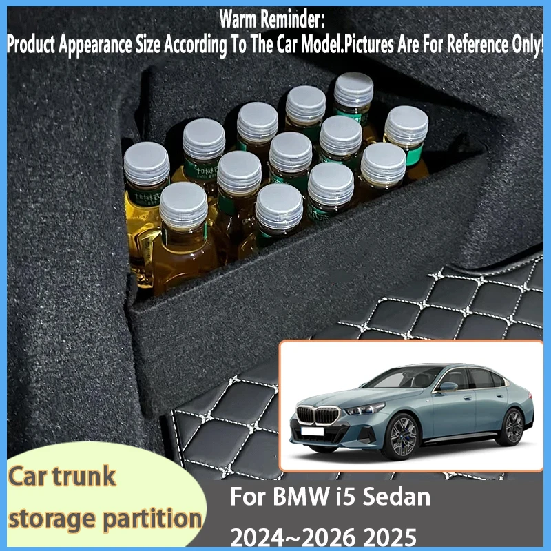 For BMW i5 Sedan 2024~2026 2025 Car Organizer Thickening Trunk Side Partition Trunk Interior Storage Box Parts
For BMW i5 Sedan 2024~2026 2025 Car Organizer Thickening Trunk Side Partition Trunk Interior Storage Box Parts